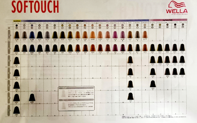 ウエラソフタッチヘアカラーの意味と使用方法 | 流山市の美容室