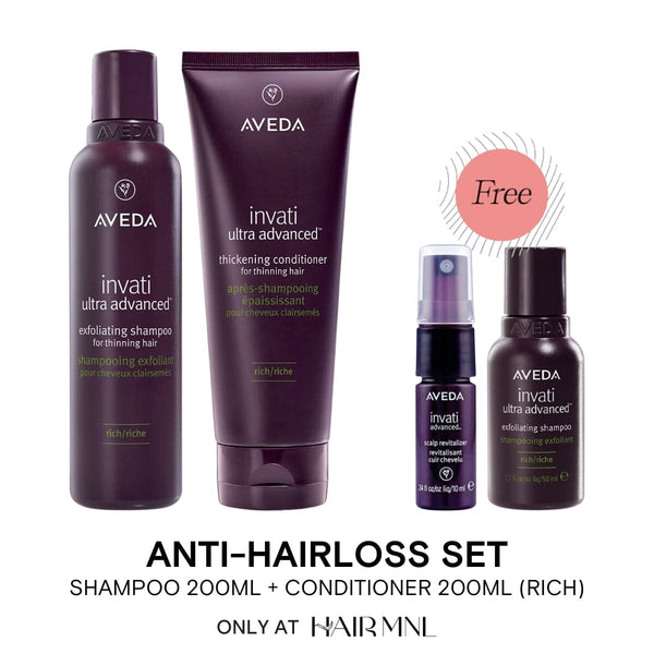 AVEDA Invati Ultra Advanced Anti-Hairloss Set - HairMNL - HairMNL