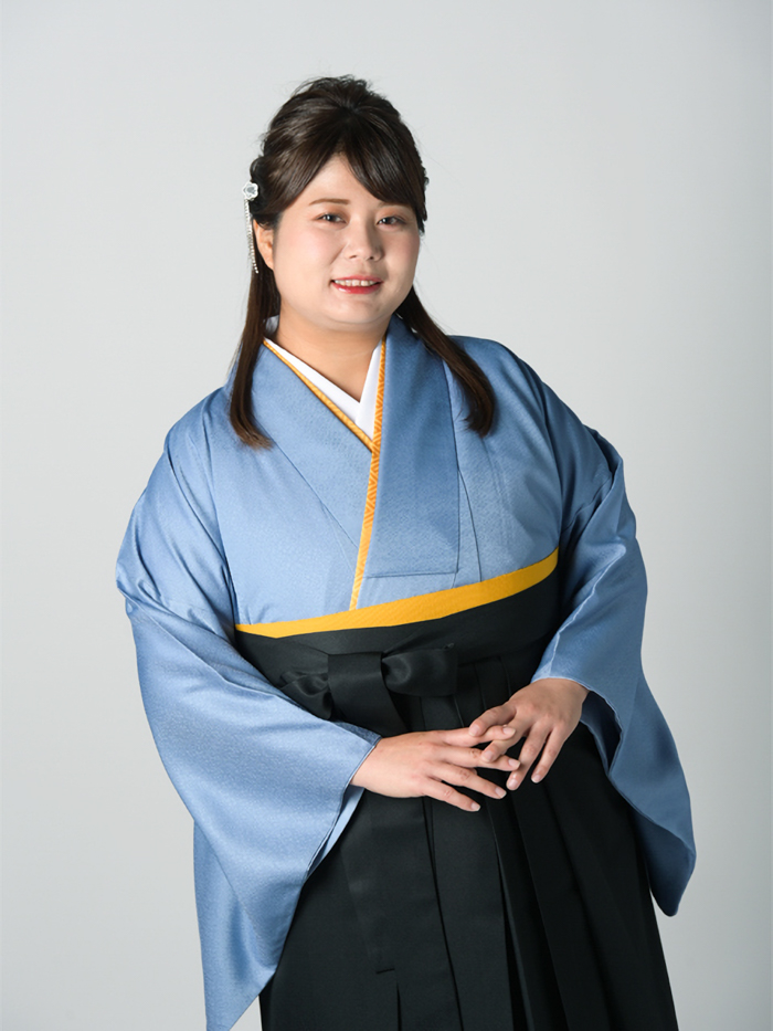 袴レンタル｜卒業式｜プラスサイズ先生・教員用 着物のみ｜色無地引き