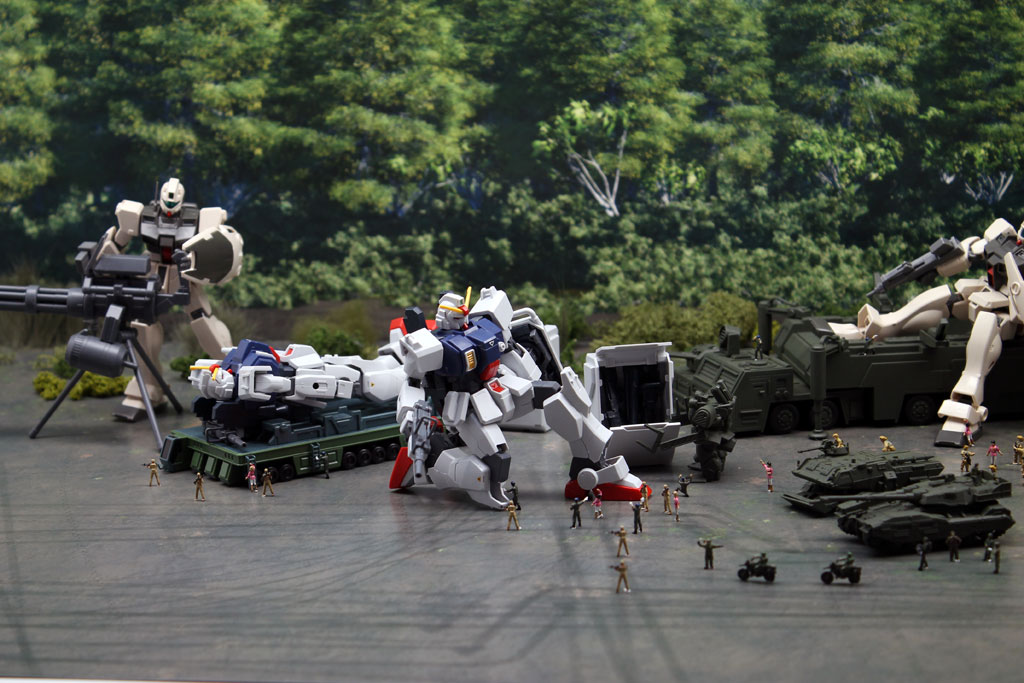 DS144-005 [1/144 陸上部隊展開セットA] [箱庭技研] -hakoniwagiken-