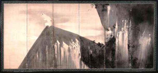 群猿図屏風 長沢芦雪筆