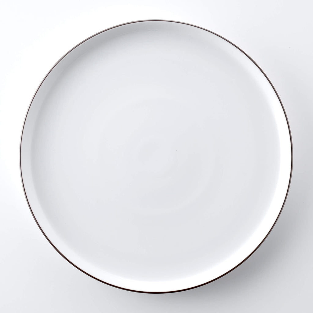 DAYS 31cmプレート 白マット | 白山陶器直営オンラインストア