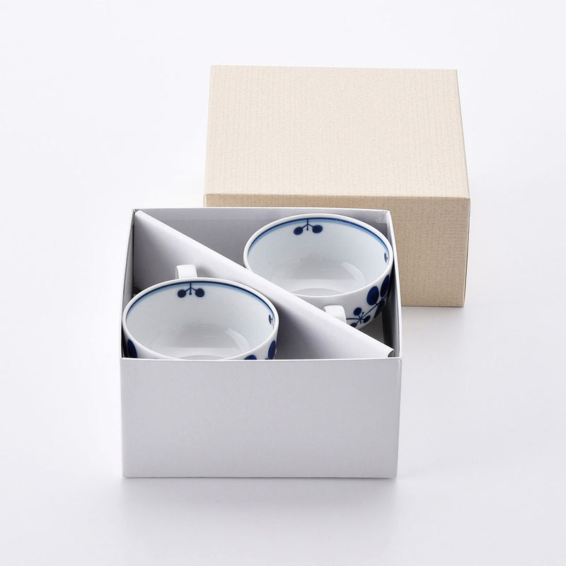 ギフト】ブルーム ティーカップ&ソーサー 2客セット | 白山陶器直営