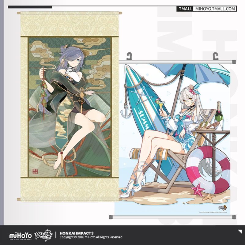 崩壊3rd 戦乙女 タペストリー（9種類）｜HAKUTEA