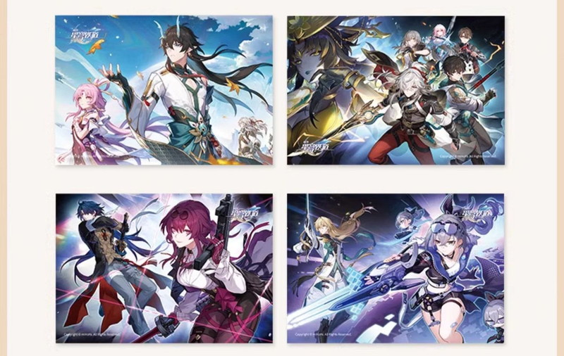 崩壊：スターレイル 星間旅行 ポストカードセット｜HAKUTEA