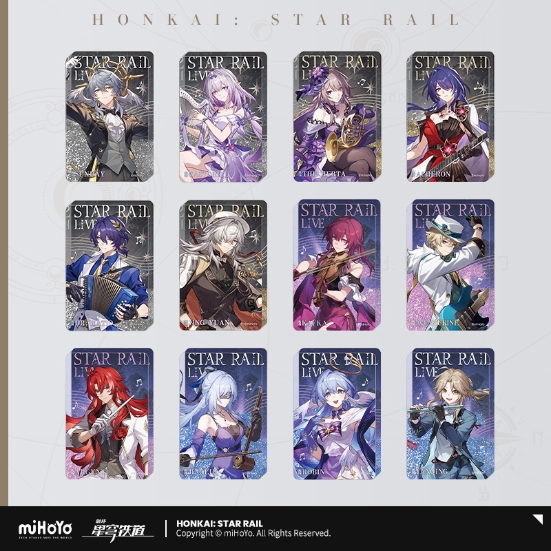 崩壊：スターレイル スターレイルLIVE グリッターアクリルブロック