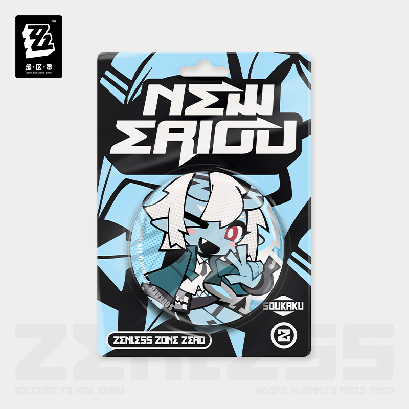 ゼンレスゾーンゼロ ちびキャラ缶バッジ 対ホロウ6課 - HAKUTEA