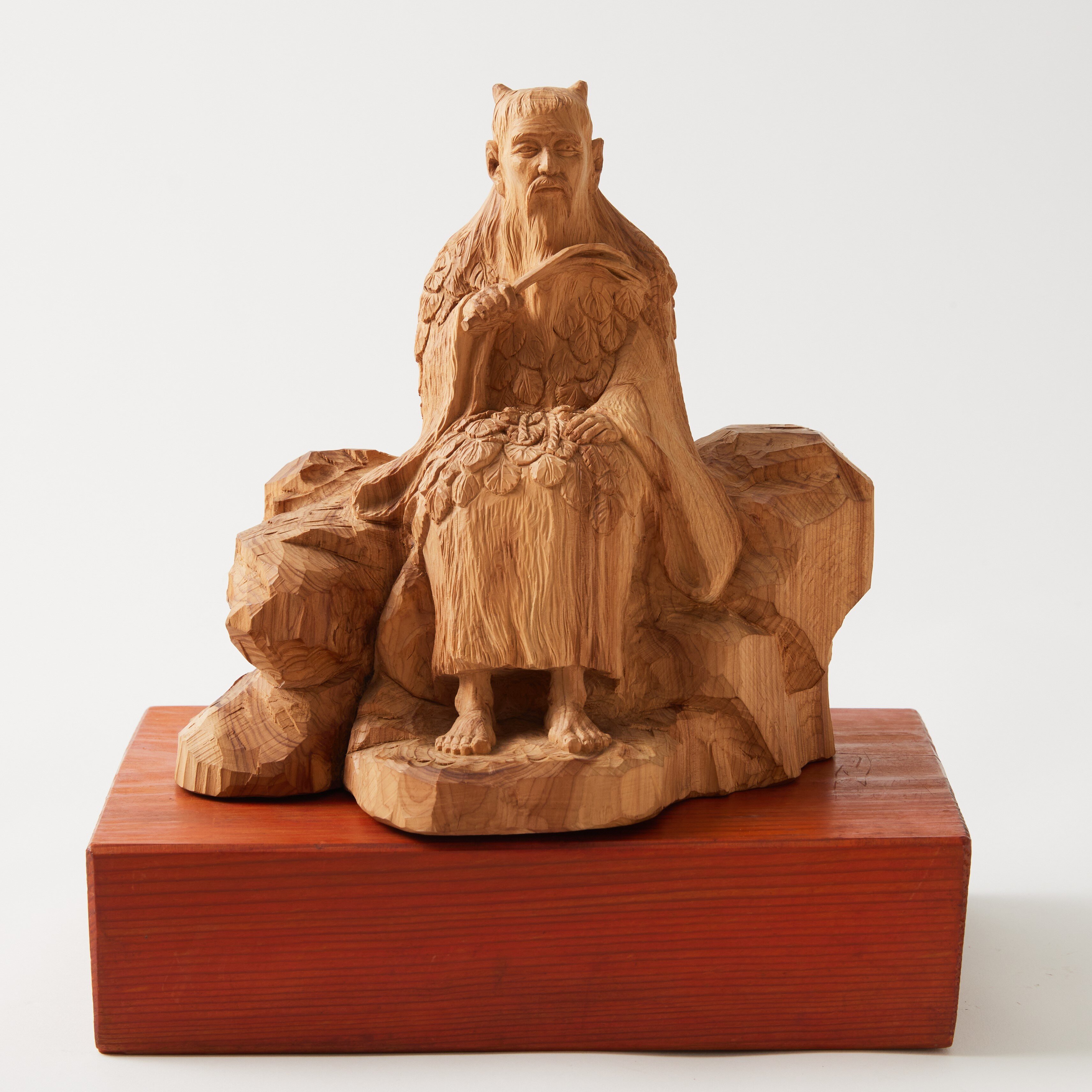 25.神農木彫り像｜その他資料の扉｜漢方資料室 | 横浜薬科大学 薬学部