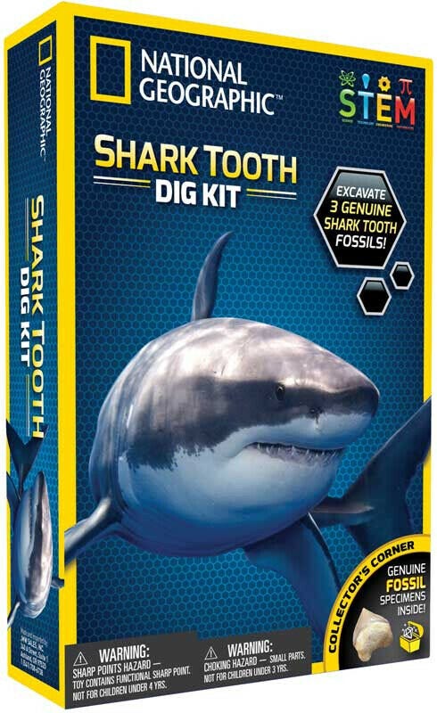 National Geographic Shark Teeth Dig Kit