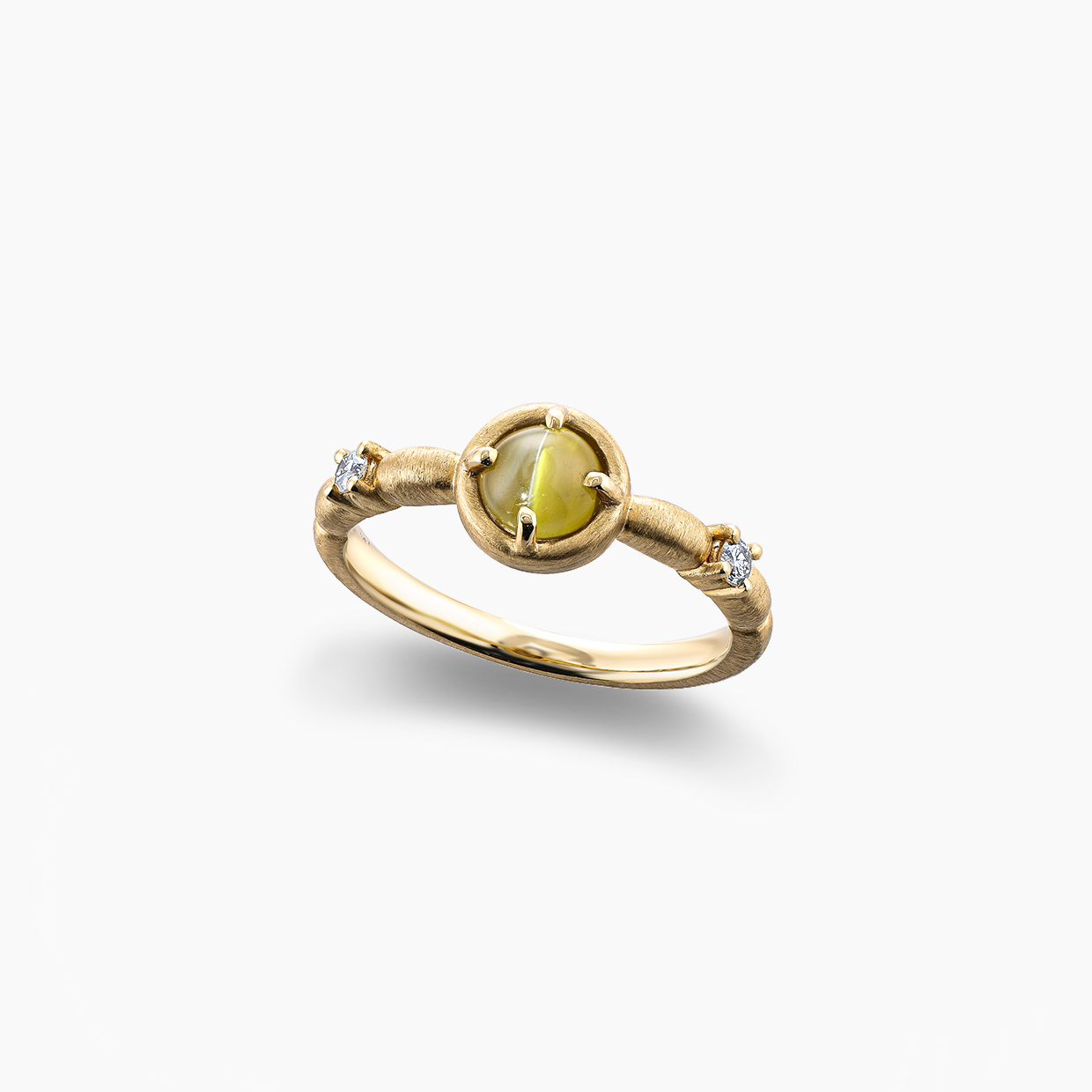 HANAJIMA ONLINE SHOP / クリソベリルキャッツアイリング