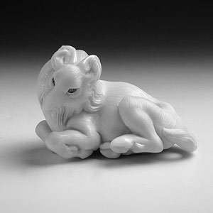 差根付 一角獣 | 齋藤美洲 根付彫刻展