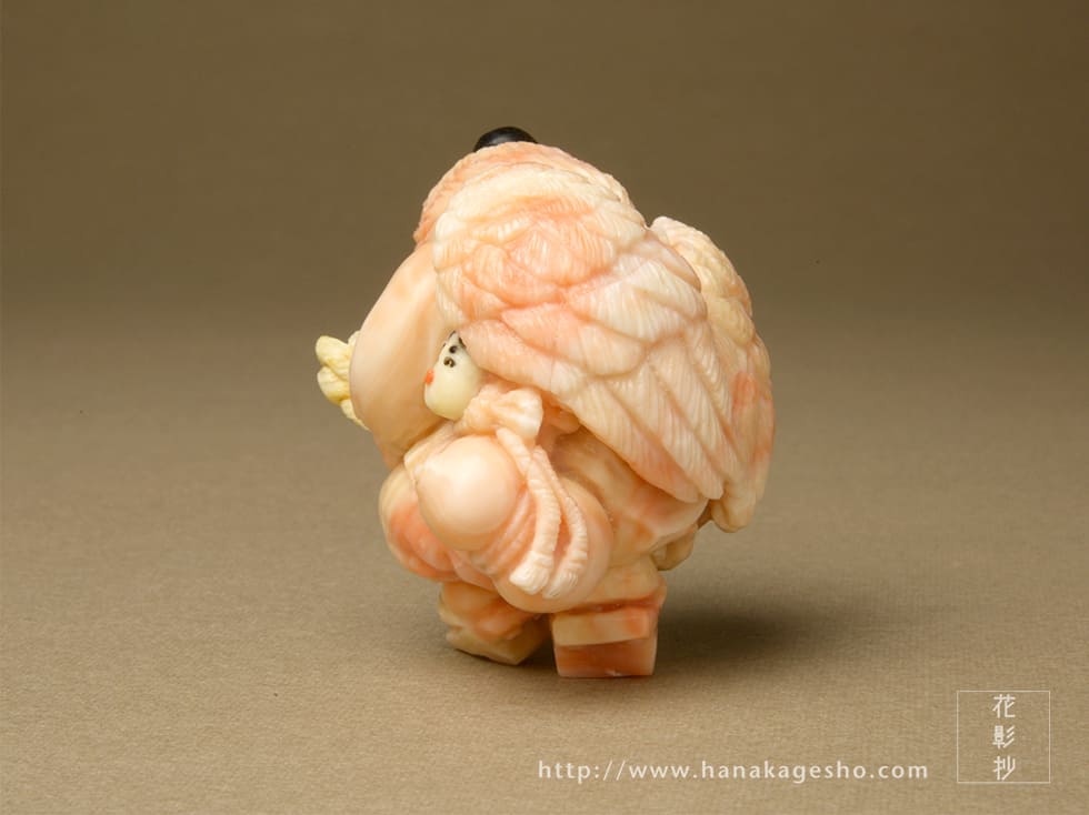 天狗 置物 ｜ 新作紹介 ｜ 森謙次 根付彫刻展～桃源郷～