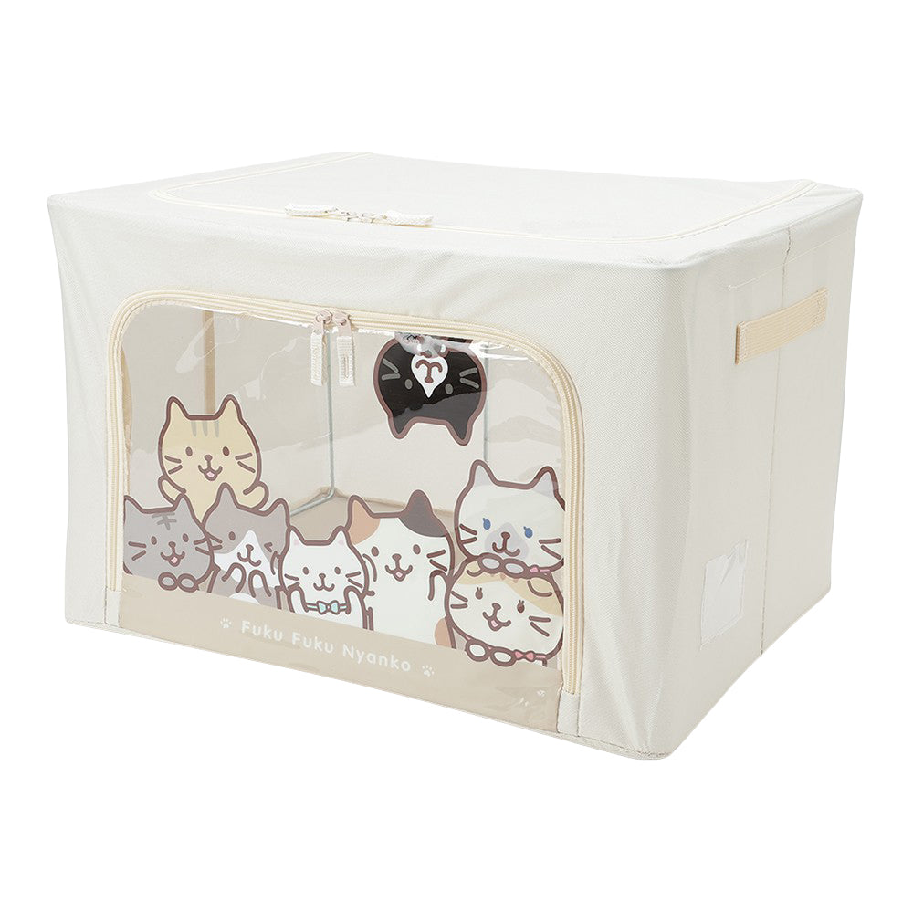 ふくふくにゃんこ 窓付き収納ボックス② – HAPiNS online shop