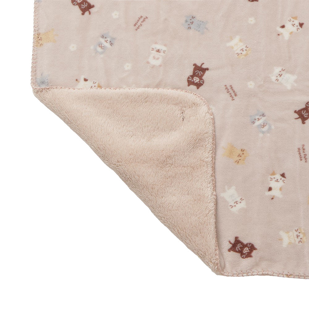 ふくふくにゃんこ フランネルブランケットM – HAPiNS online shop
