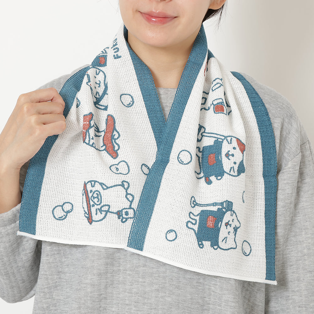 ふくふくにゃんこ やわらかボディタオル – HAPiNS online shop