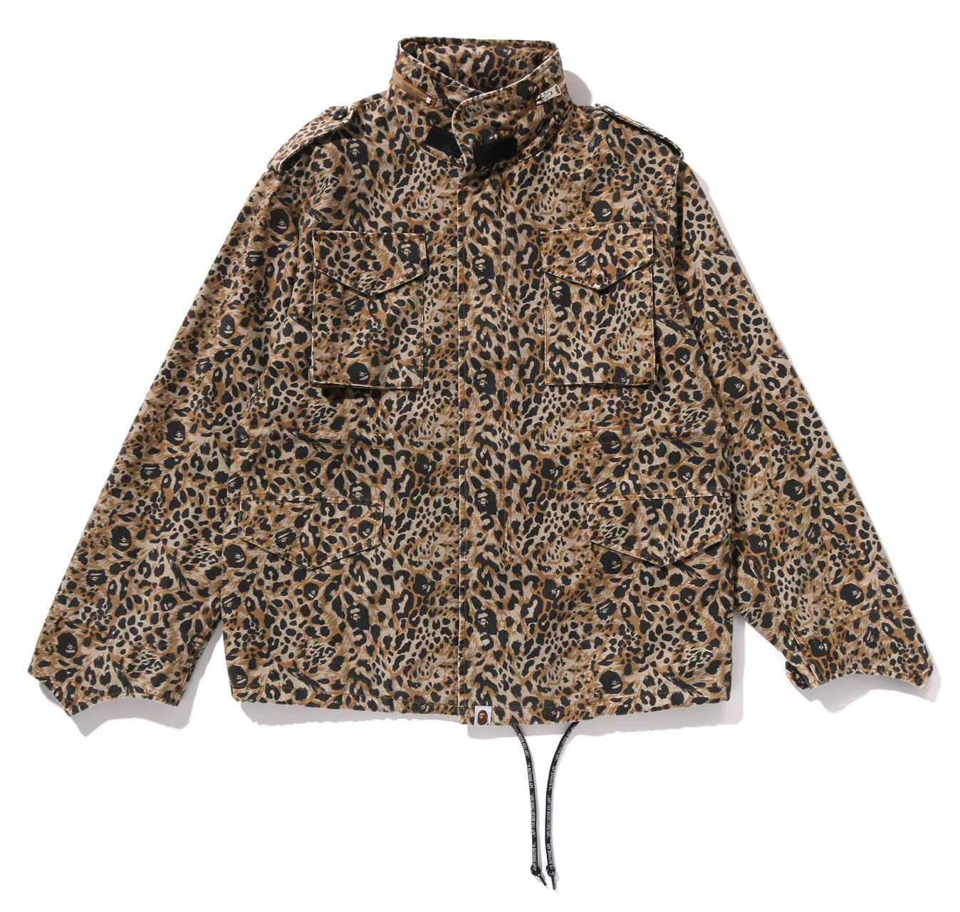 A BATHING APE WILD LEOPARD PATTERN M-65 JACKET – happyjagabee store
