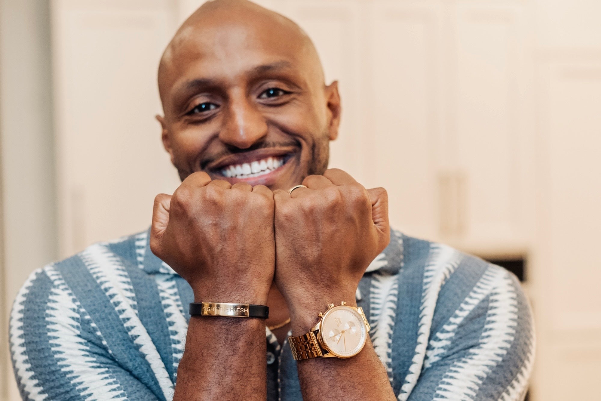 Fight The Flesh Bracelet (adjustable) – Hardly Initiated