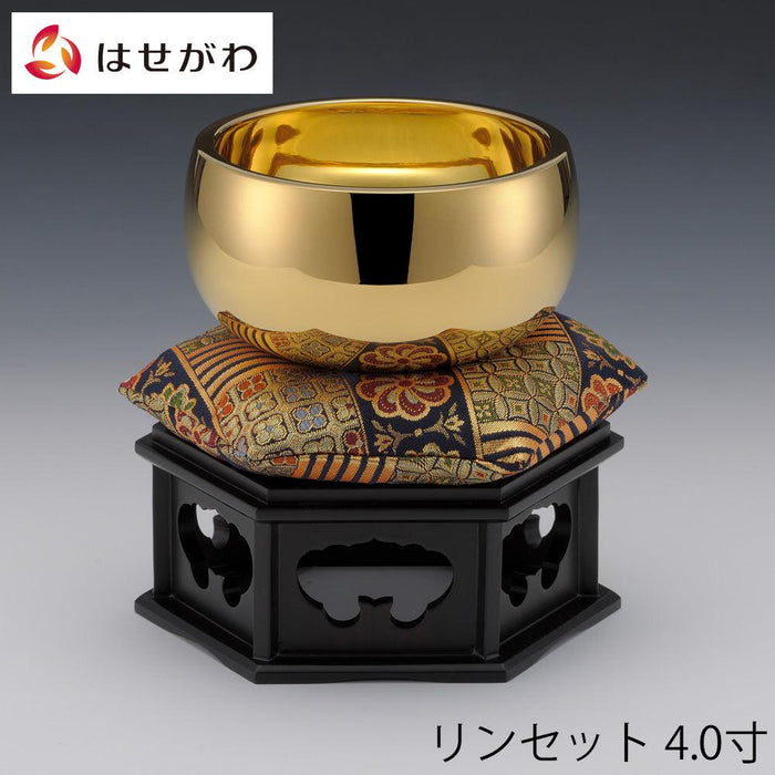 18金製 おリンセット 4.0寸 | お仏壇のはせがわ公式通販