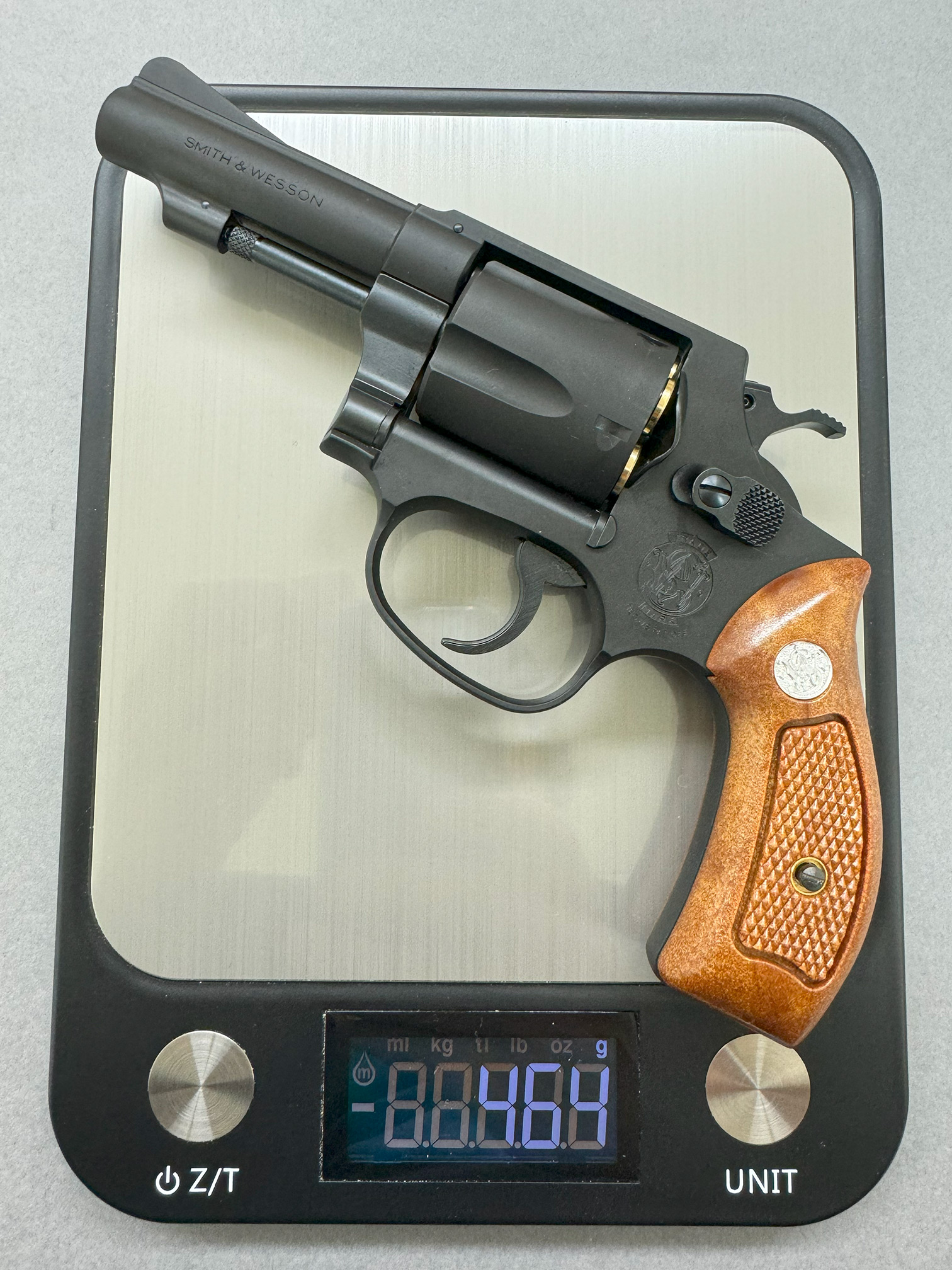 タナカ M36 発火式モデルガンのグリップ交換 3種