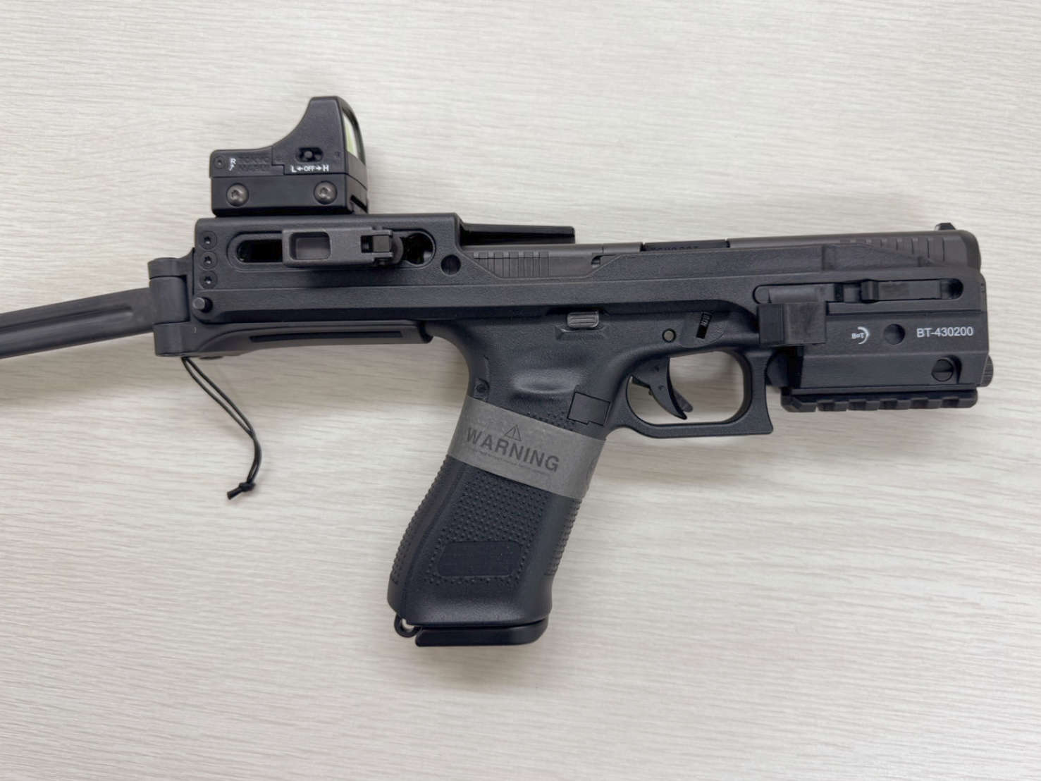 東京マルイ グロック17 gen5 MOS にコンバージョンキット組み込み！