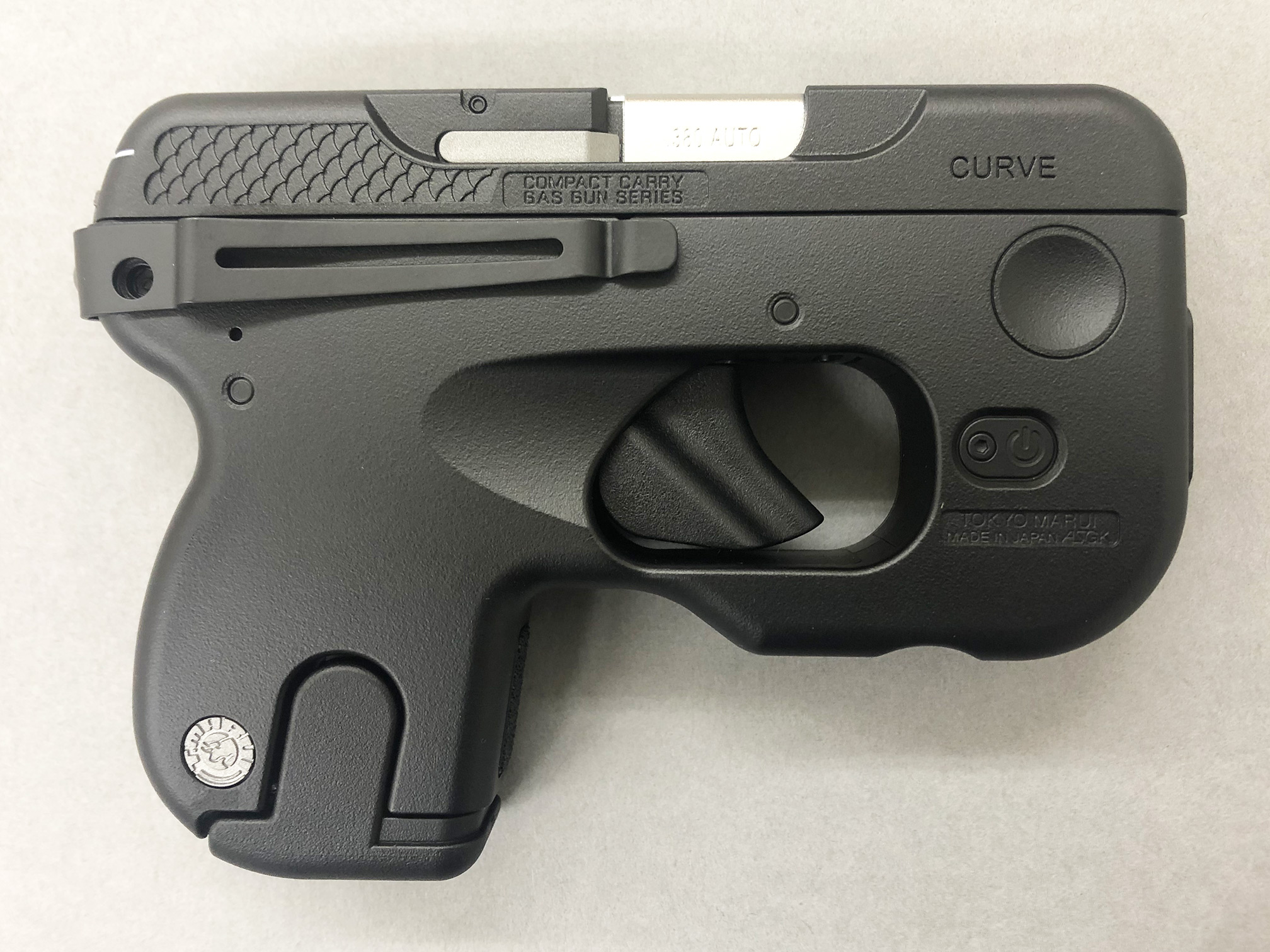 東京マルイ コンパクトキャリーガスハンドガン CURVE（カーヴ）レビュー