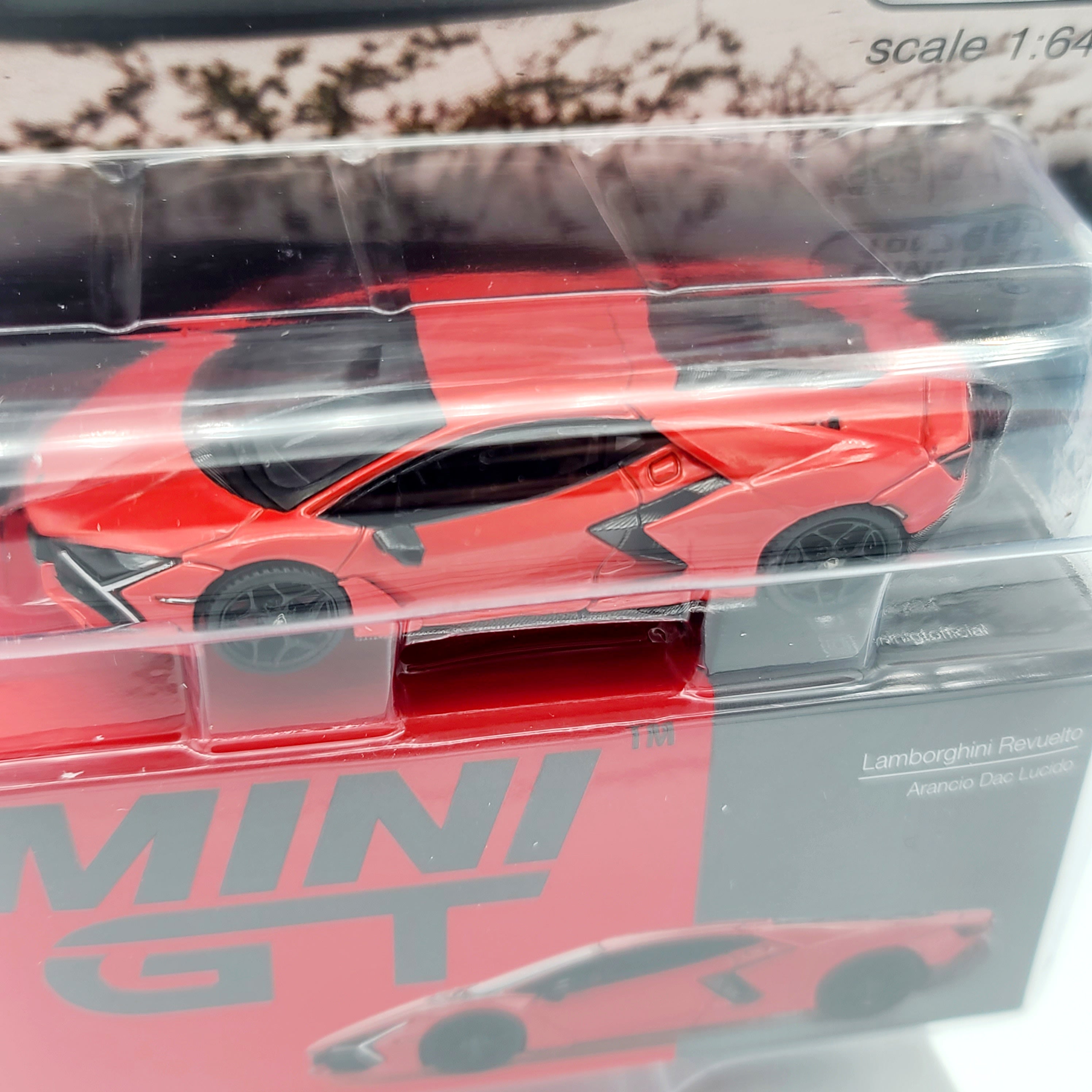 Mini GT Lamborghini Revuelto - 1:64, Arancio Dac Lucido (2025 MIJO Exc