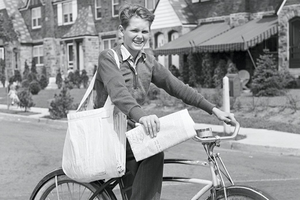 Moments in Time - Vintage Newspaper Bags