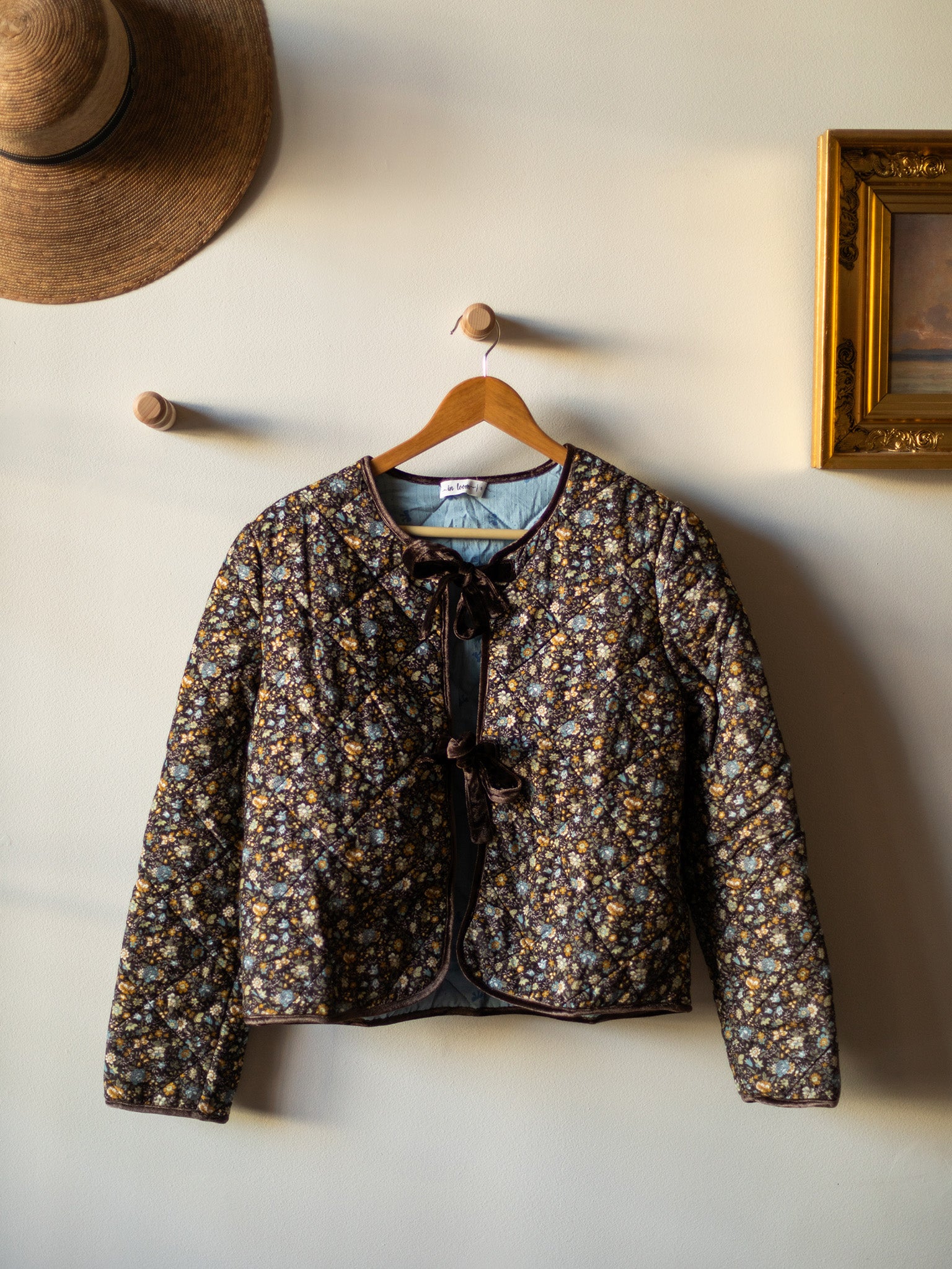 Floral Quilted Jacket – Heirloom Art Co.