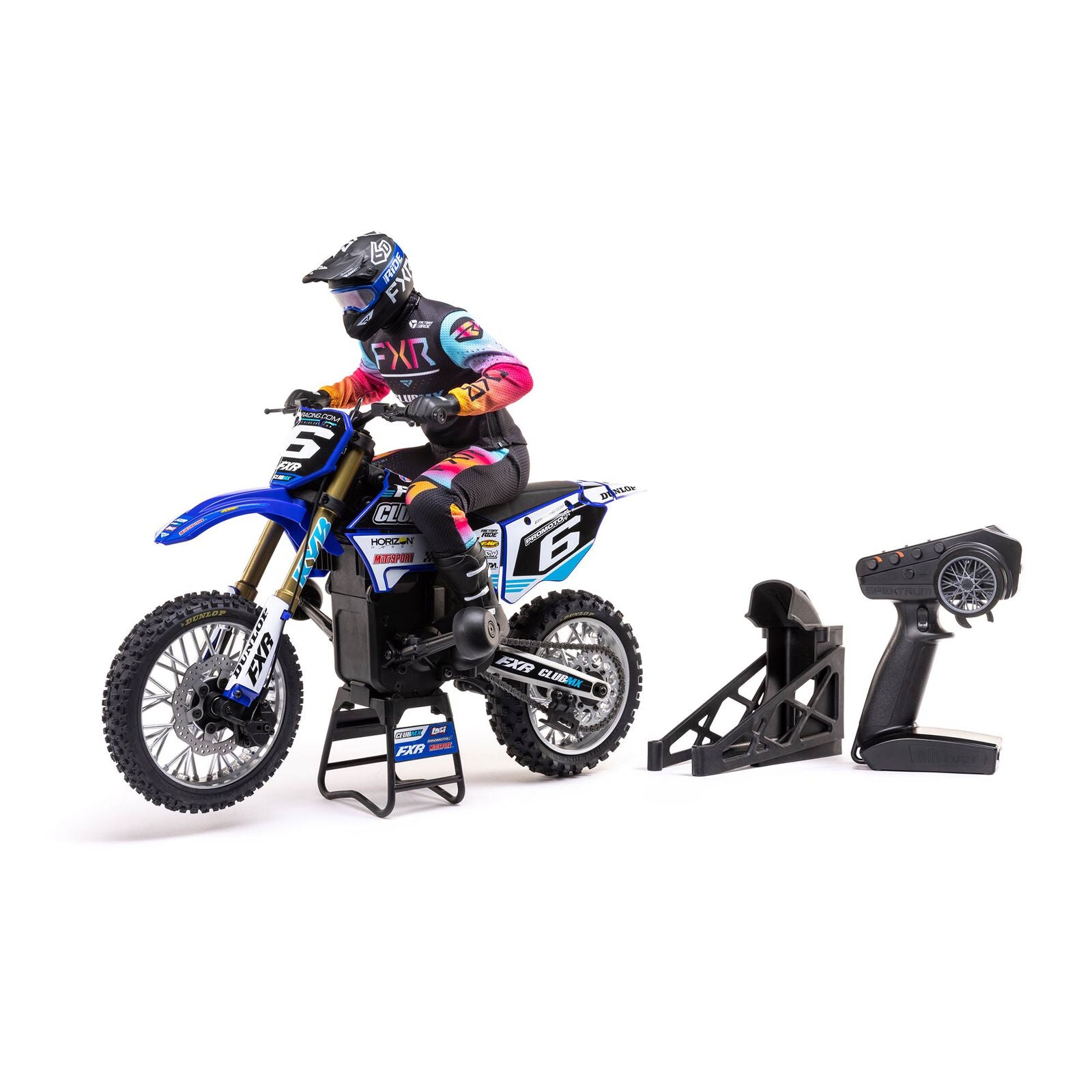 Losi 1/4 Promoto-MX Motorcycle RTR, Club MX - BLUE – HeliDirect