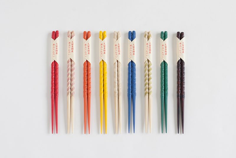 籃胎漆器の丸箸 - Hellocal