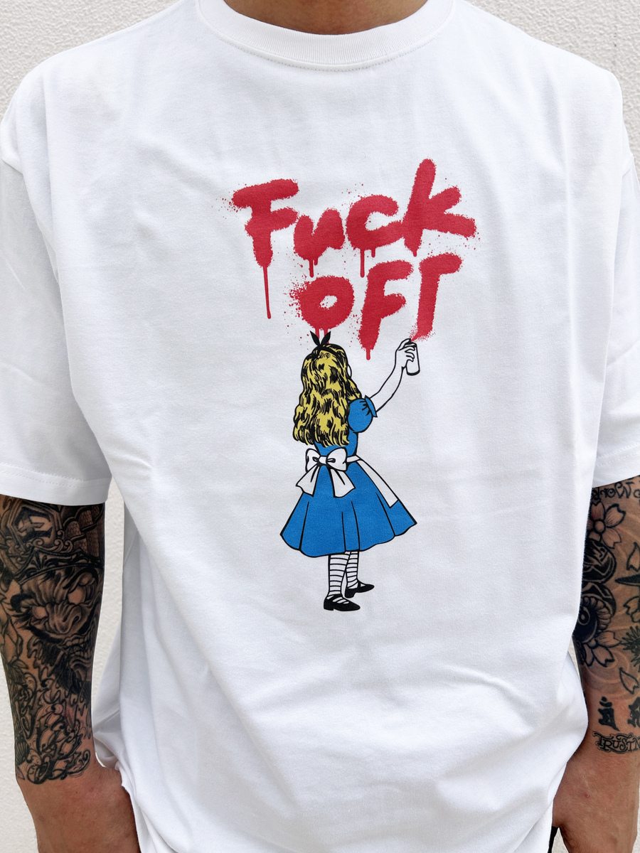 FUCK OFF ビッグTシャツ/HELLCATPUNKS(ヘルキャットパンクス) 通販