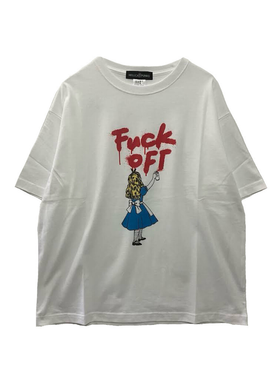FUCK OFF ビッグTシャツ/HELLCATPUNKS(ヘルキャットパンクス) 通販