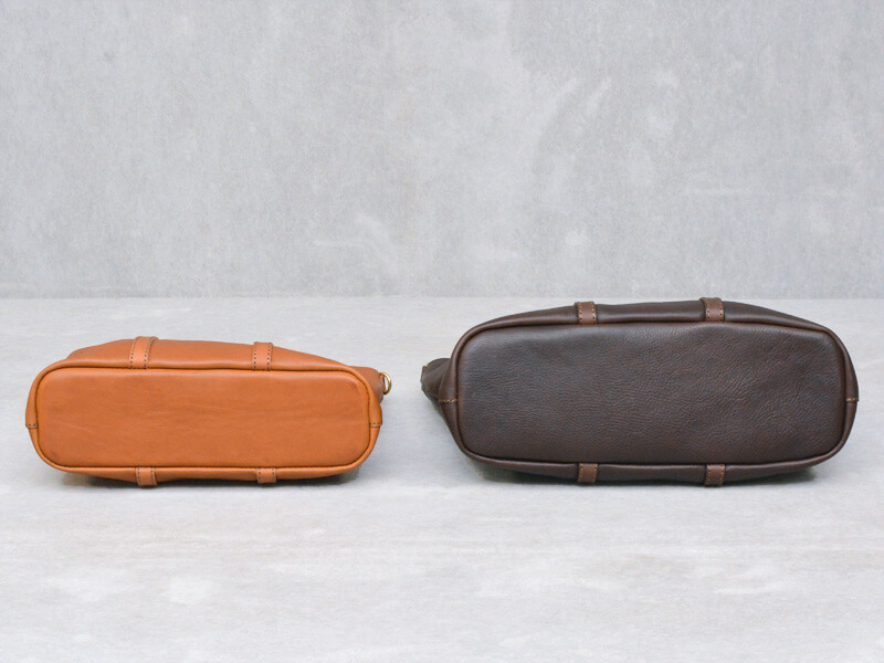 ビジネスバッグとしても使えるファスナー式の2wayトートバッグ / 革鞄