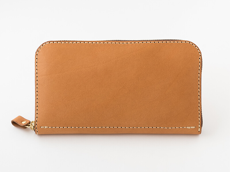 通帳も入る大容量の大きいファスナー長財布 / 革鞄のHERZ(ヘルツ)公式通販