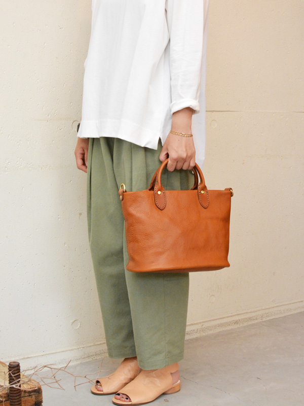 日常使いできるレディース2wayミニトートバッグ / 革鞄のHERZ(ヘルツ