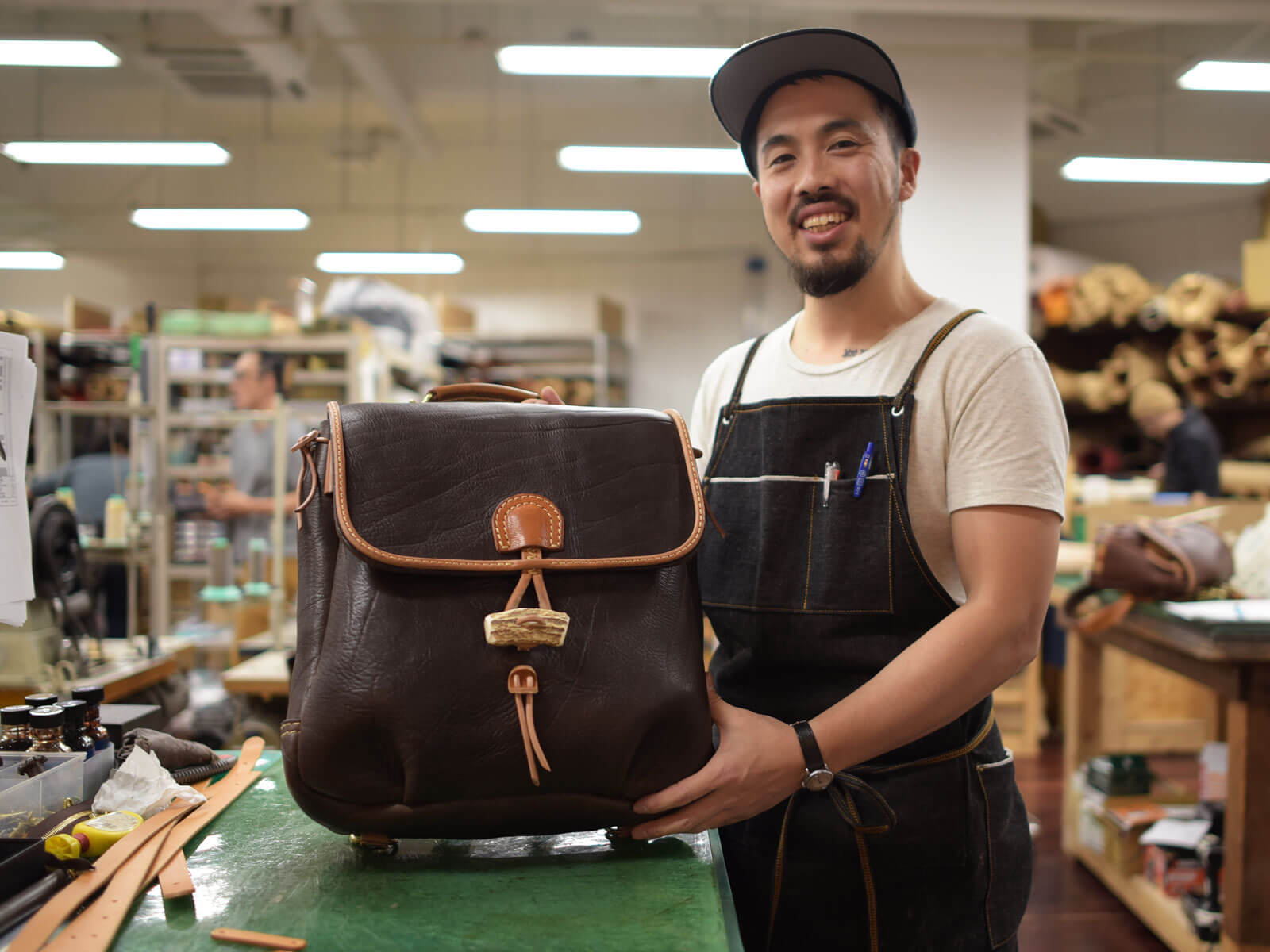 旅モノ2016ピックアップアイテム ～作り手：北野のW-3リュック～｜革鞄