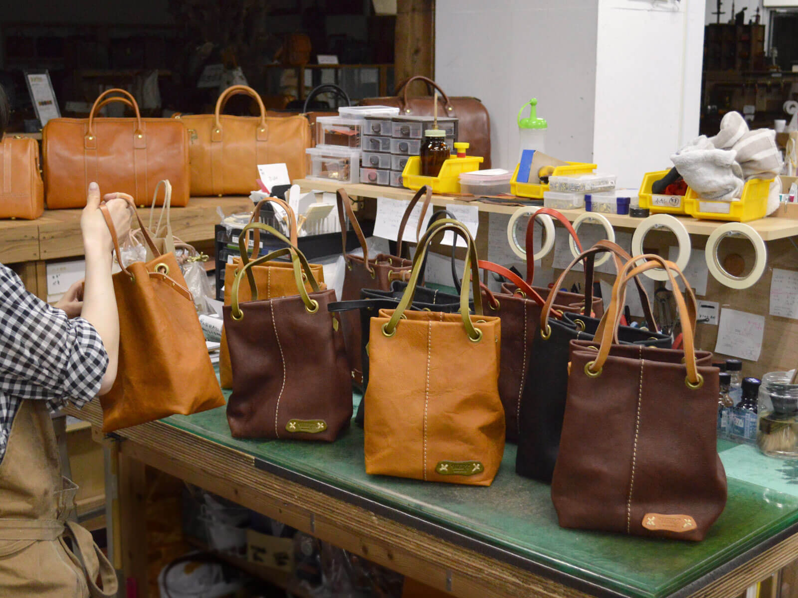 紙袋トート by ヘルツ本店｜革鞄・革小物のHERZ公式通販