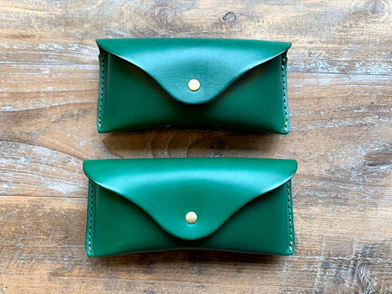 冬の限定色「ボトルグリーン」in 仙台店 小物編｜革鞄・革小物のHERZ