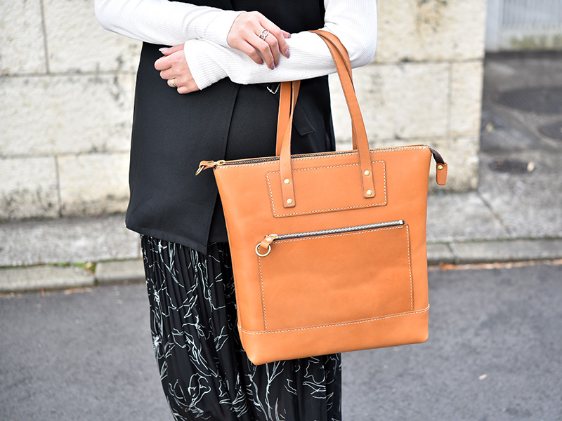 SITUATION ～ウェリントン・ファスナートート(T-151)～｜革鞄・革小物