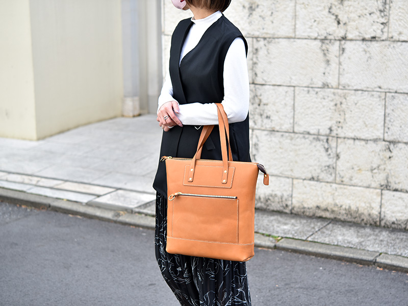 SITUATION ～ウェリントン・ファスナートート(T-151)～｜革鞄・革小物