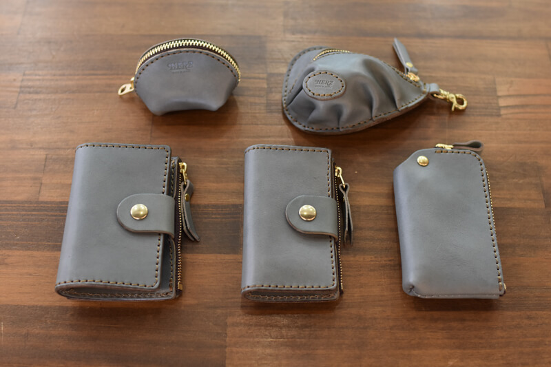 冬の限定革「アイビーグレイ」博多店第1弾ラインナップ｜革鞄・革小物