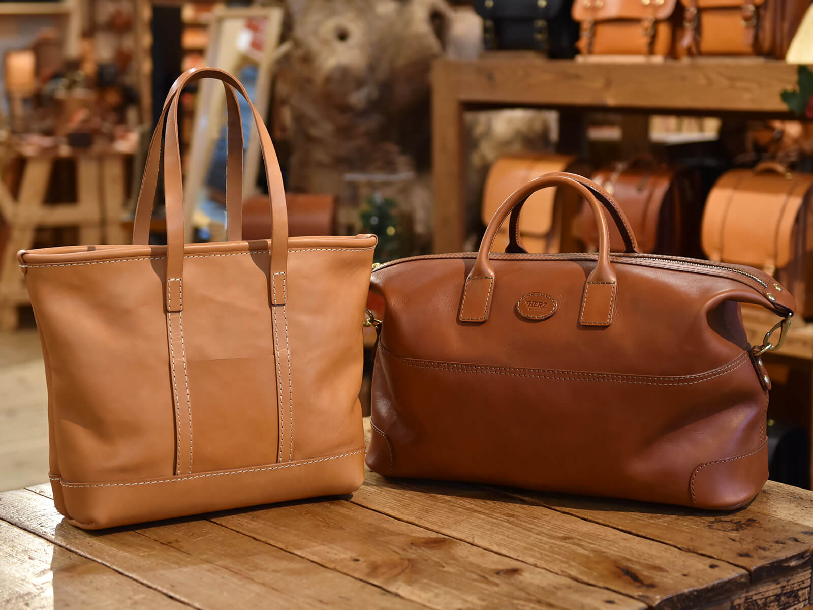 ドラマ「サ道2024SP」にヘルツのバッグが使用されています｜革鞄・革