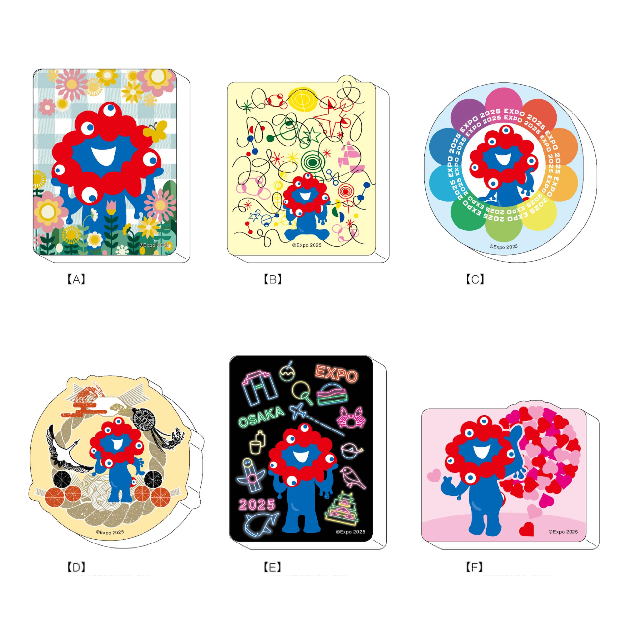 2025大阪・関西万博公式ライセンス商品】 ミャクミャクデザインの