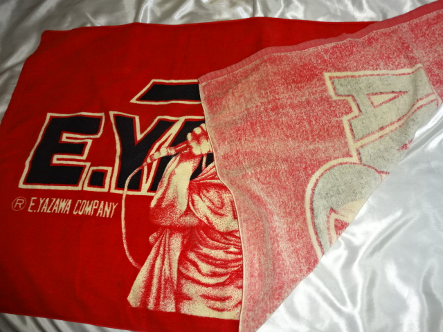状態別 矢沢永吉 カンパニー ビーチタオル THE ROCK 赤×黒文字買取価格
