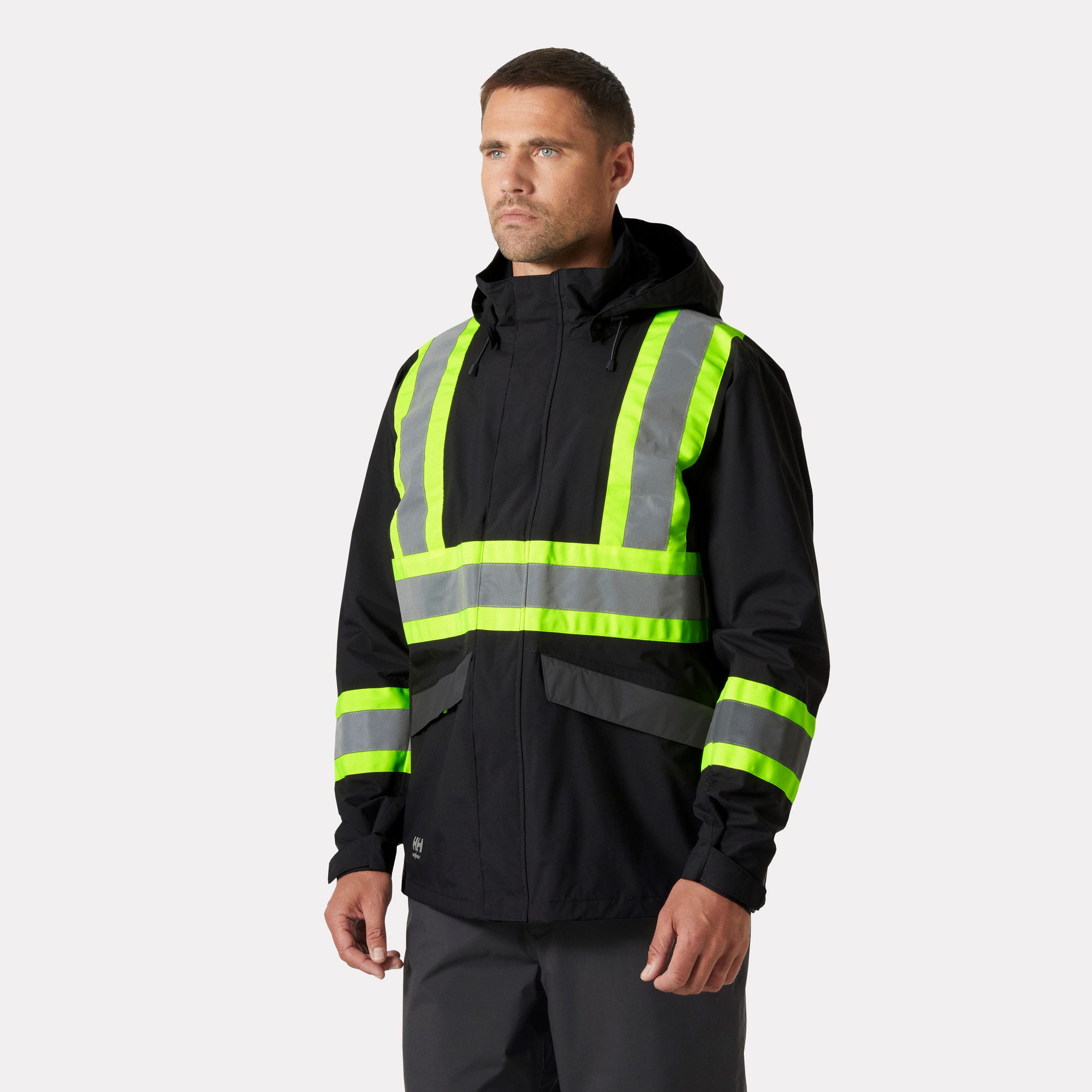 Alta Hi Vis Waterproof Shell Jacket Csa | HH Workwear US | HH Workwear