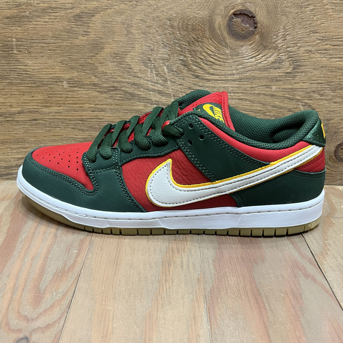 NIKE SB DUNK LOW PRO PRM FIR/WHITE-UNIVERSITY | 東京のスケート