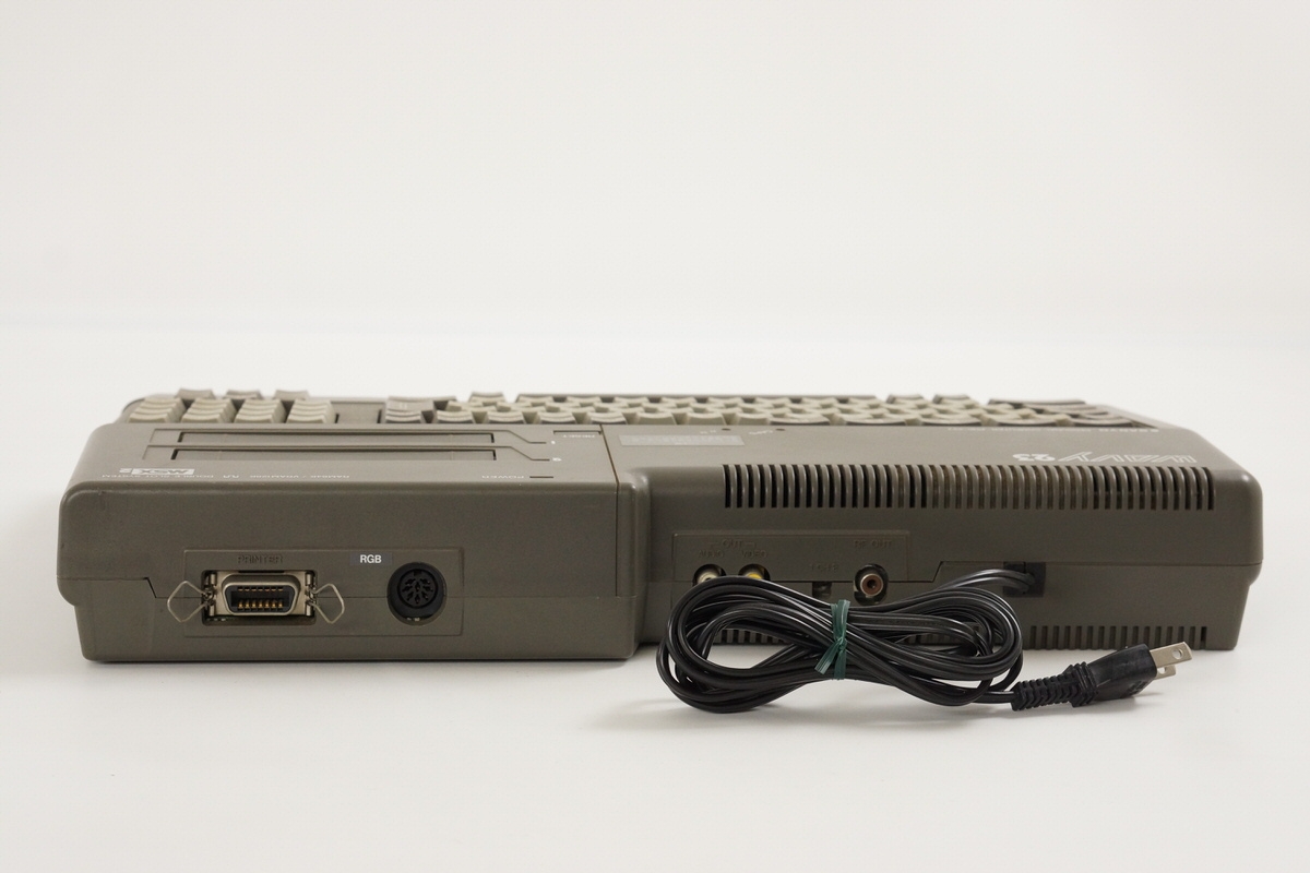 SANYO MSX2 WAVY 23 Personal Computer PHC-23J JAPAN Game 10289034