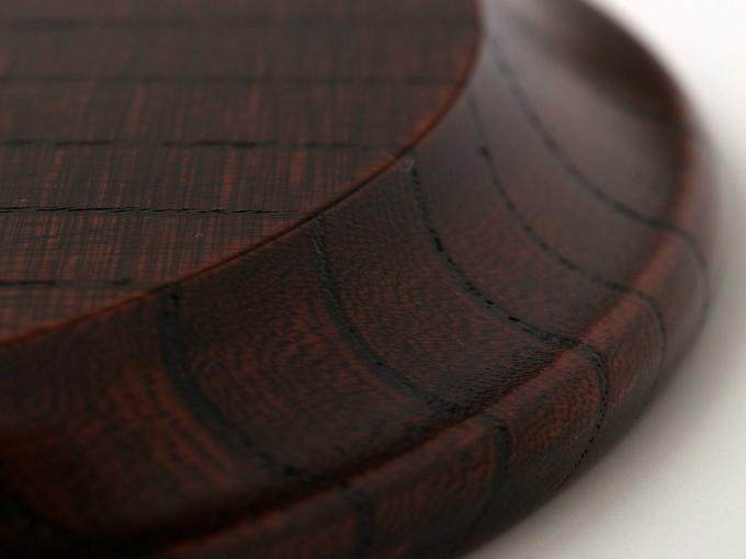 OMOTENASHI BON (traditional wooden tray) - JAPANESE GREEN TEA