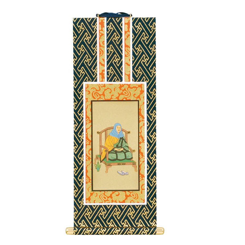 天台宗 掛け軸】本尊：阿弥陀如来、両脇：伝教大師/天台大師｜ひだまり仏壇