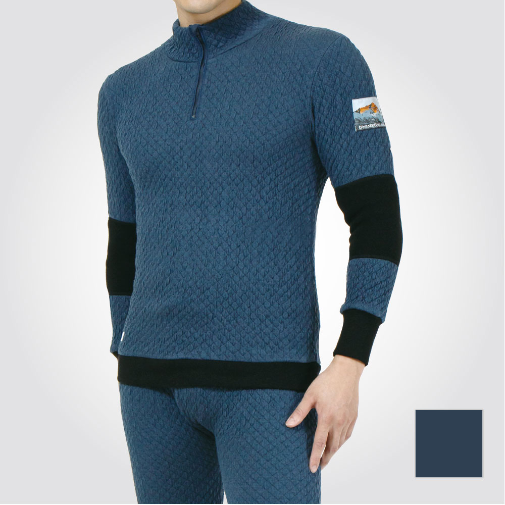 ひだまり本舗本店｜チョモランマ 紳士長袖丸首シャツ詳細